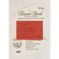 Petite Treasure Braid - Living Coral - Rainbow Gallery
