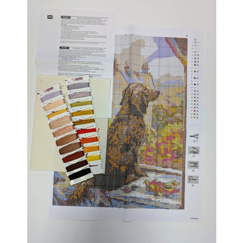 RIOLIS Borduurpakket Let's go for a walk! - RIOLIS