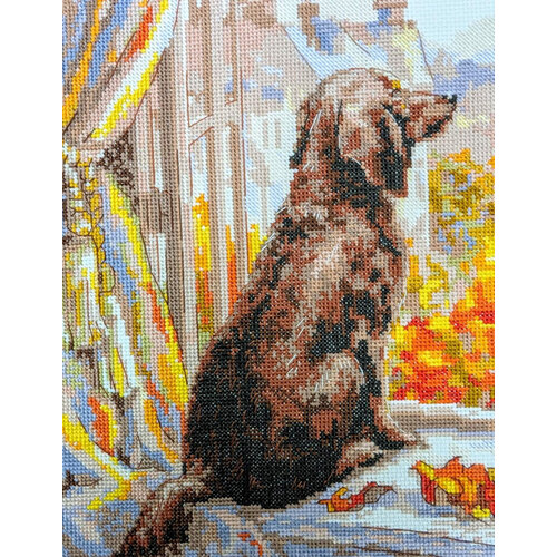 RIOLIS Borduurpakket Let's go for a walk! - RIOLIS