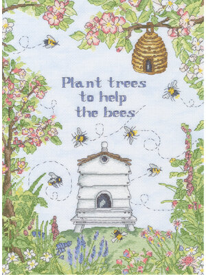 Bothy Threads Borduurpakket Amanda Loverseed - Help The Bees - Bothy Threads