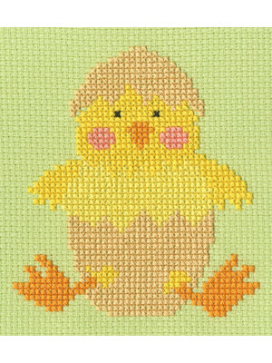 Bothy Threads Borduurpakket Kate Hadfield - Easter - Chick - Bothy Threads