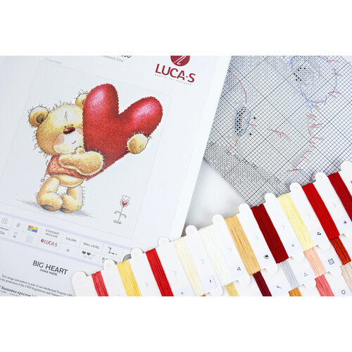 Luca-S Borduurpakket Big Heart - Luca-S