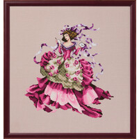 Borduurpatroon Pretty in Pink - Mirabilia Designs