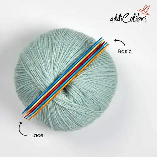Addi Addi Vernieuwde Colibri Sokkennaalden 20 - 23 cm - van 2 t/m 5 mm  - NIEUW