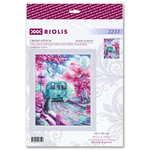 RIOLIS  Borduurpakket Spring Express - RIOLIS