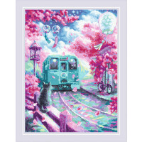 Borduurpakket Spring Express - RIOLIS