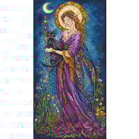 Borduurpatroon Goddess of the Moon - Leti Stitch