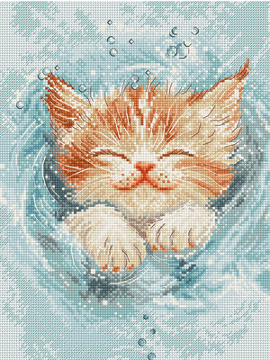 Leti Stitch Borduurpakket Splashing Playtime - Leti Stitch