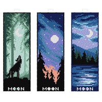 Bladwijzer kit Maan set van 3 - Orchidea