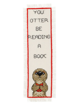 Permin of Copenhagen Boekenlegger You otter be reading.. - Permin of Copenhagen