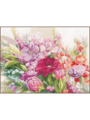 Lanarte Telpakket kit Bright Florals
