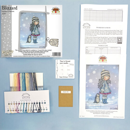 Bothy Threads Borduurpakket Blizzard - Bothy Threads