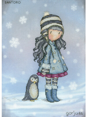 Bothy Threads Borduurpakket Gorjuss - Blizzard - Bothy Threads