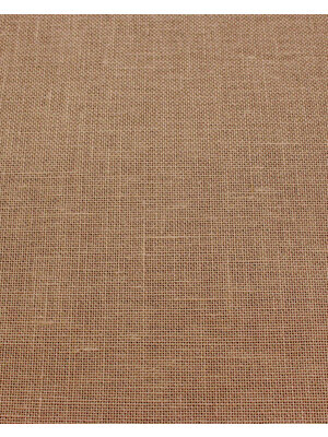 Permin of Copenhagen Permin Linnen Borduurstof Dark Chestnut 542| 32 Count (12,6/cm) | Stuk 50 x 70 cm