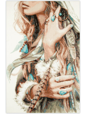 Magic Needle CI Borduurpakket Boho Girl - Magic Needle