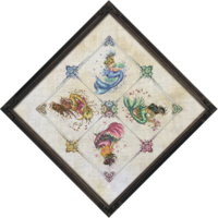 Borduurpatroon Seasons Mermaid Mandala - Bella Filipina