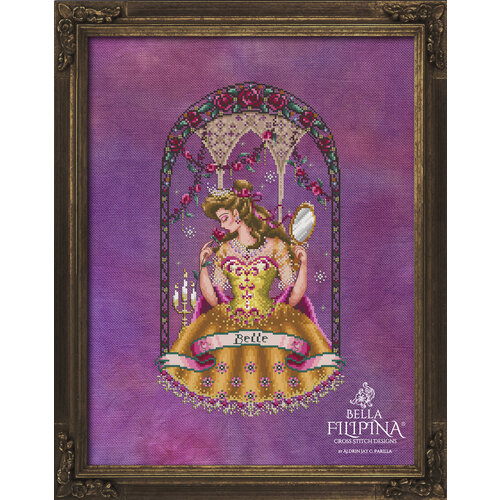 Bella Filipina Designs Borduurpatroon The Enchanted Rose - Bella Filipina Bella Filipina Designs Borduurpatroon The Enchanted Rose - Bella Filipina