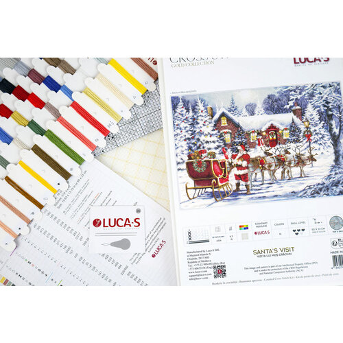Luca-S Borduurpakket Santa’s Visit - Luca-S