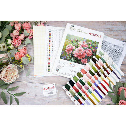 Luca-S Borduurpakket The Roses Garden - Luca-S