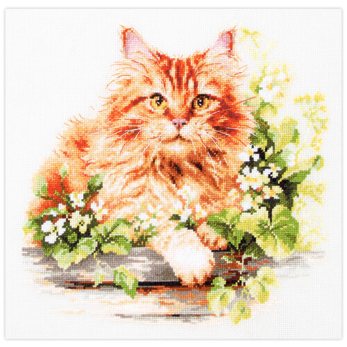Magic Needle Borduurpakket The Ginger Cat - Magic Needle Magic Needle Borduurpakket The Ginger Cat - Magic Needle