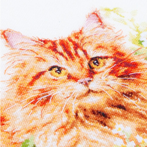 Borduurpakket The Ginger Cat - Magic Needle