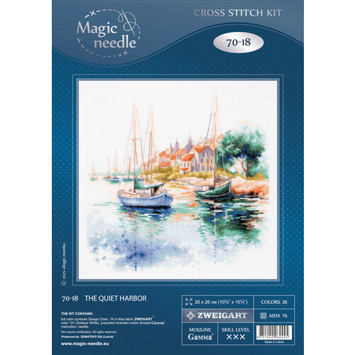 Borduurpakket The Quiet Harbor - Magic Needle