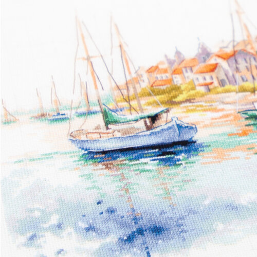 Borduurpakket The Quiet Harbor - Magic Needle