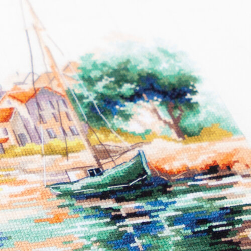 Borduurpakket The Quiet Harbor - Magic Needle