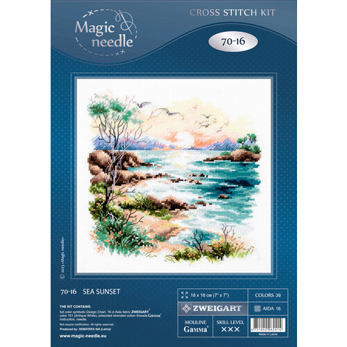 Borduurpakket Sea Sunset - Magic Needle