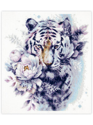 Magic Needle CI Borduurpakket The White Tiger - Magic Needle