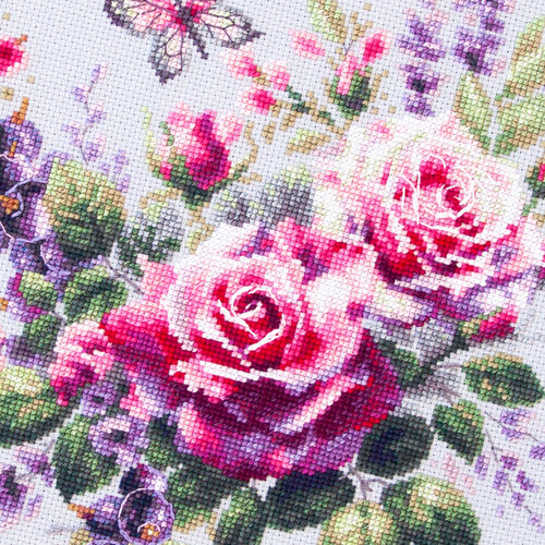 Borduurpakket Happy Garden - Magic Needle