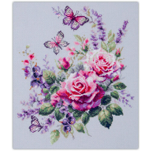 Magic Needle Borduurpakket Happy Garden - Magic Needle Magic Needle Borduurpakket Happy Garden - Magic Needle