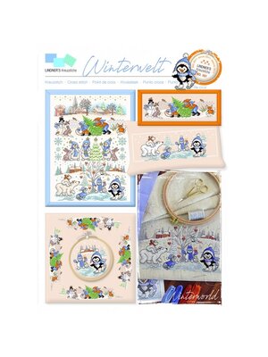 Lindner’s Kreuzstiche Patroon Lindner 161 - Winterwereld