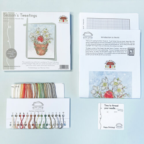 Bothy Threads Borduurpakket Hannah Dale - Season's Tweetings - Bothy Threads