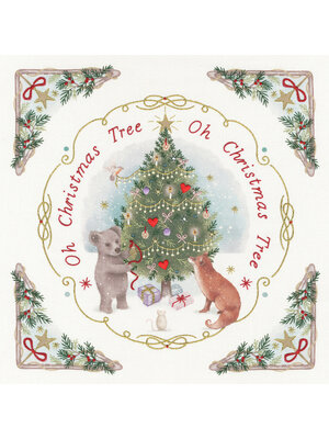 Bothy Threads Vrij borduren pakket Cassandra Riley - At Christmastime - Bothy Threads