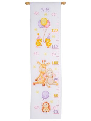 Vervaco Telpakket Meetlat kit Dierenfeestje