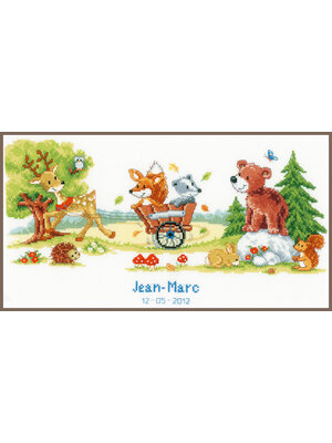 Vervaco Telpakket kit Tocht door het bos