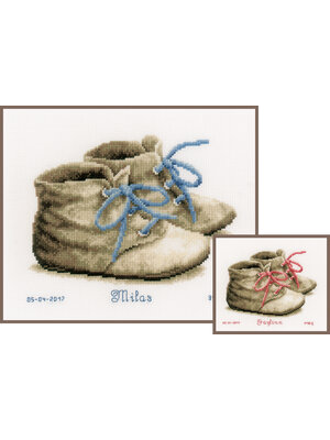 Vervaco Official Telpakket kit Babyschoentjes Vervaco Official Telpakket kit Babyschoentjes