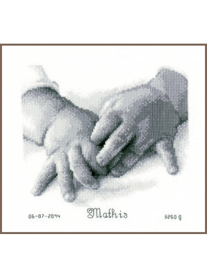 Vervaco Telpakket kit Babyhandjes