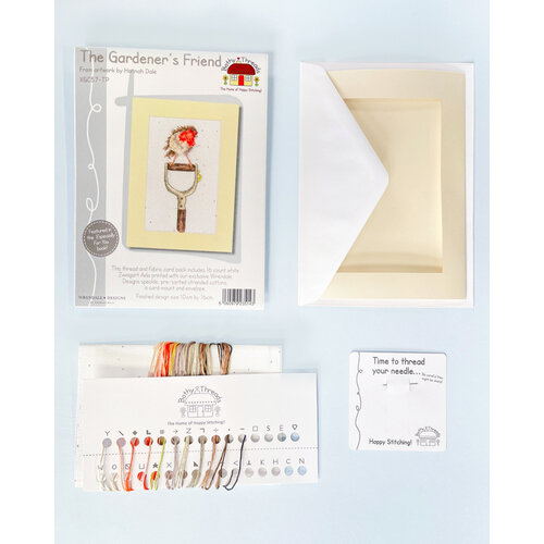 Bothy Threads Borduurpakket Hannah Dale - The Gardener's Friend - Bothy Threads