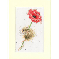 Borduurpakket Hannah Dale - Poppy Mouse - Bothy Threads