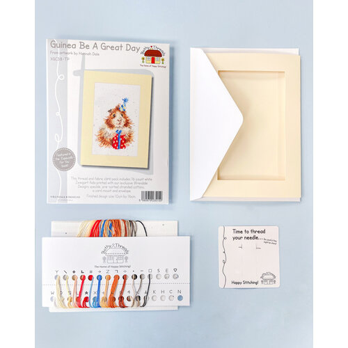 Bothy Threads Borduurpakket Hannah Dale - Guinea Be A Great Day - Bothy Threads