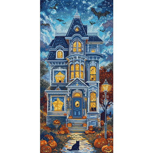 Leti Stitch Borduurpakket Haunt Manor - Leti Stitch Leti Stitch Borduurpakket Haunt Manor - Leti Stitch