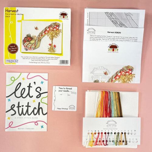 Bothy Threads Borduurpakket Sally King - Harvest - Bothy Threads