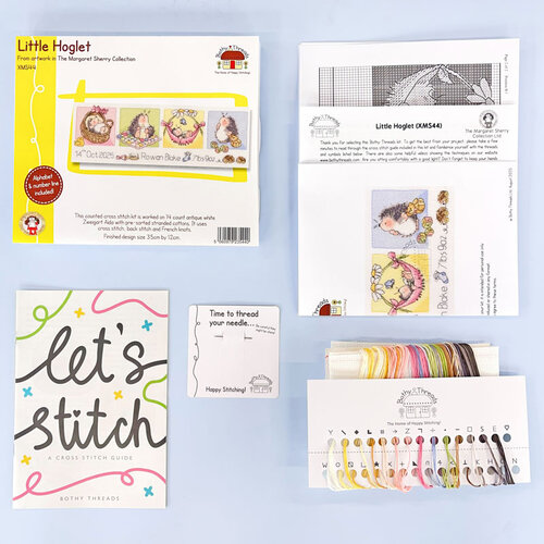 Bothy Threads Borduurpakket The Margaret Sherry Collection - Little Hoglet - Bothy Threads Bothy Threads Borduurpakket The Margaret Sherry Collection - Little Hoglet - Bothy Threads