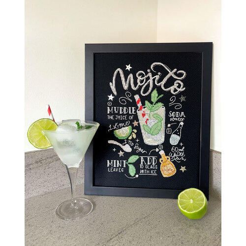 Bothy Threads Borduurpakket Letters By Julia - Mojito - Bothy Threads Bothy Threads Borduurpakket Letters By Julia - Mojito - Bothy Threads