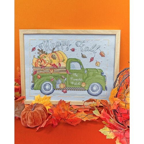 Bothy Threads Borduurpakket Karen Tye Bentley - The Pumpkin Patch - Bothy Threads Bothy Threads Borduurpakket Karen Tye Bentley - The Pumpkin Patch - Bothy Threads