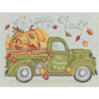 Borduurpakket Karen Tye Bentley - The Pumpkin Patch - Bothy Threads
