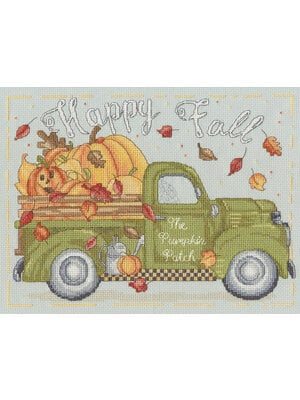 Bothy Threads Borduurpakket Karen Tye Bentley - The Pumpkin Patch - Bothy Threads