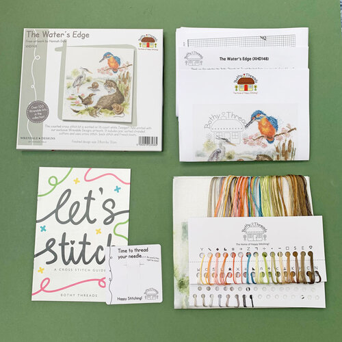 Bothy Threads Borduurpakket Hannah Dale - The Water's Edge - Bothy Threads Bothy Threads Borduurpakket Hannah Dale - The Water's Edge - Bothy Threads